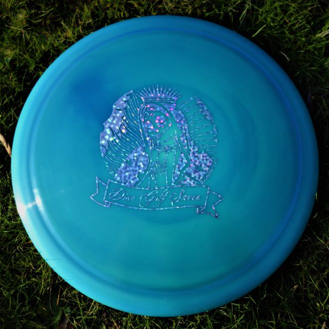 Diamond Spear Blue Disc Golf Saves