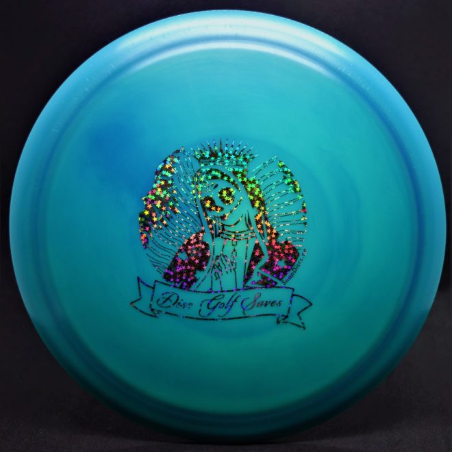 Diamond Spear Blue Disc Golf Saves