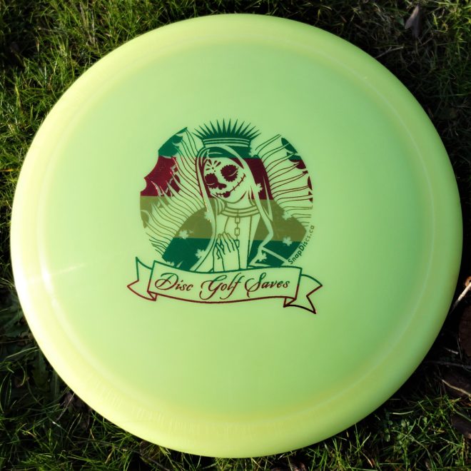 Diamond Spear Yellow Disc Golf Saves